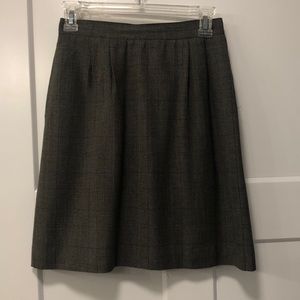 Plaid ladies skirt
